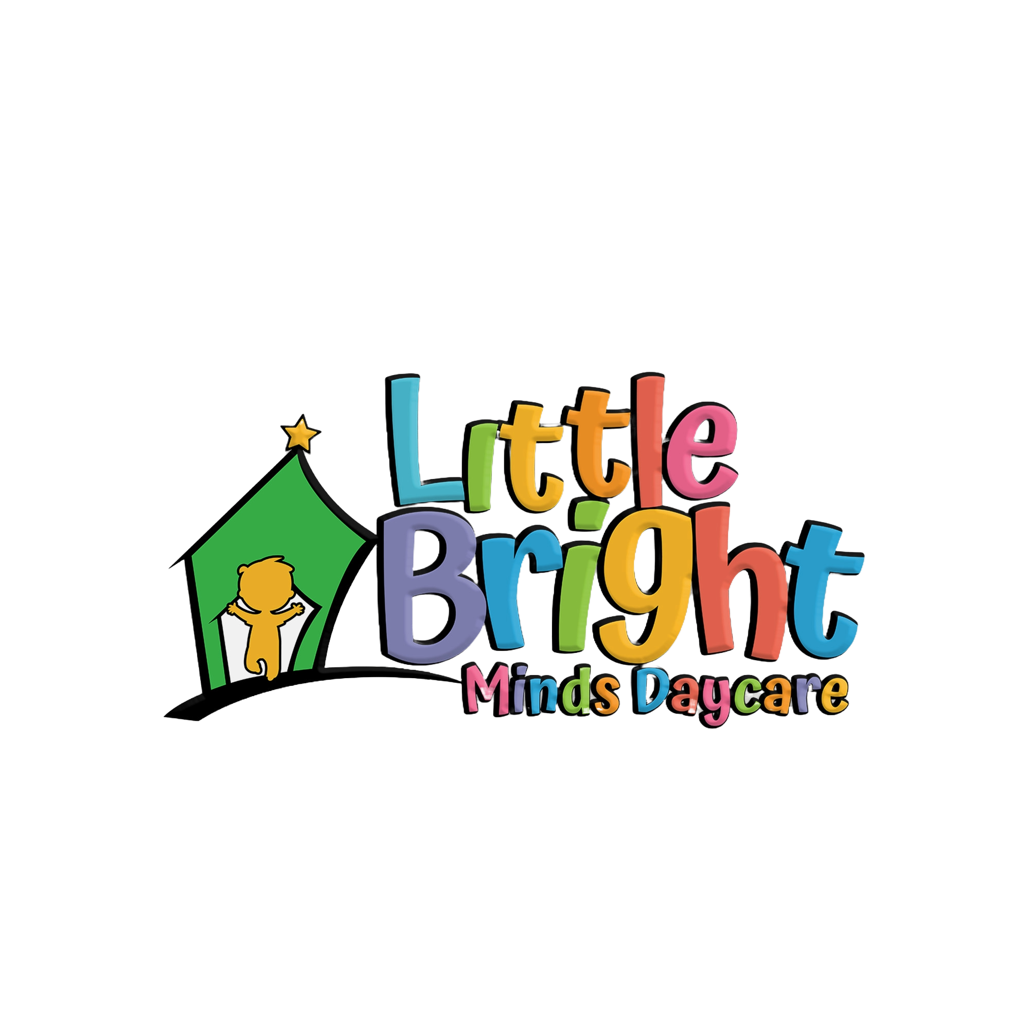 Little Bright Minds DayCare Logo